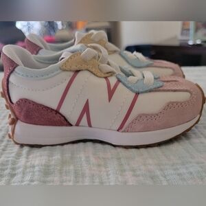 New Balance 327 Toddler Pink/Blue